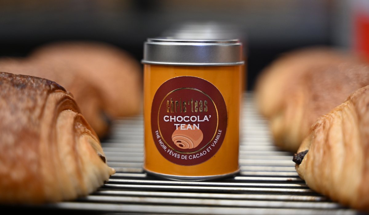 A Bordeaux on dit Chocolatine... Chez Chris'Teas on dit Chocola'Tean !